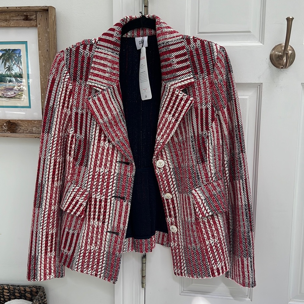 NWT Cabi Patchwork Blazer Size S Style 6028